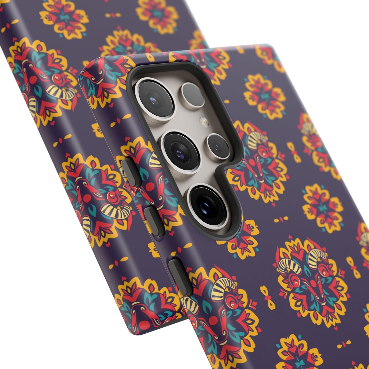 Tough Cases, Taurus, Zodiac, Flower Pattern