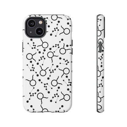 Tough Cases with the Taurus Zodiac sign for iPhone, Samsung Galaxy, and Google Pixel devices