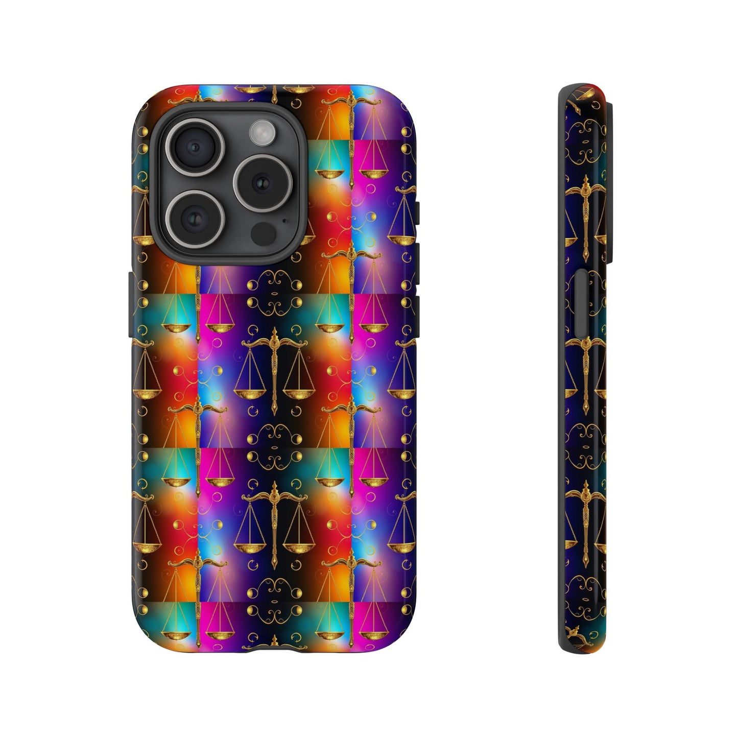 Tough Cases, Libra, Zodiac v1, Metal Pattern