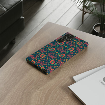 Tough Cases, Cancer, Zodiac v4, Flower Pattern