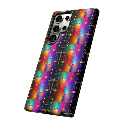 Tough Cases, Libra, Zodiac v1, Metal Pattern