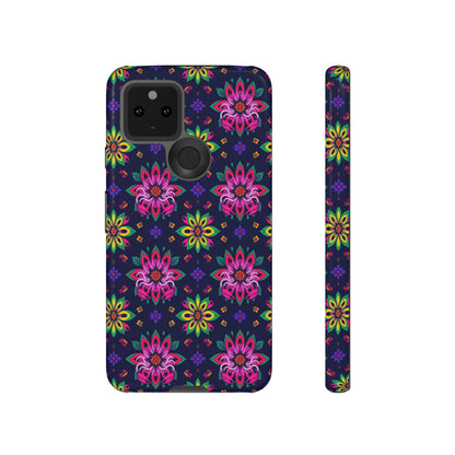 Tough Cases, Scorpio, Zodiac v4, Flower Pattern