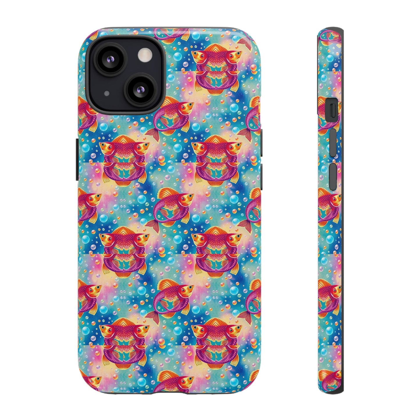 Tough Cases, Pisces, Zodiac v1, Bubble Pattern