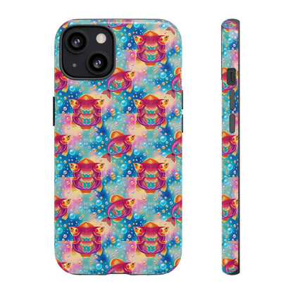 Tough Cases, Pisces, Zodiac v1, Bubble Pattern