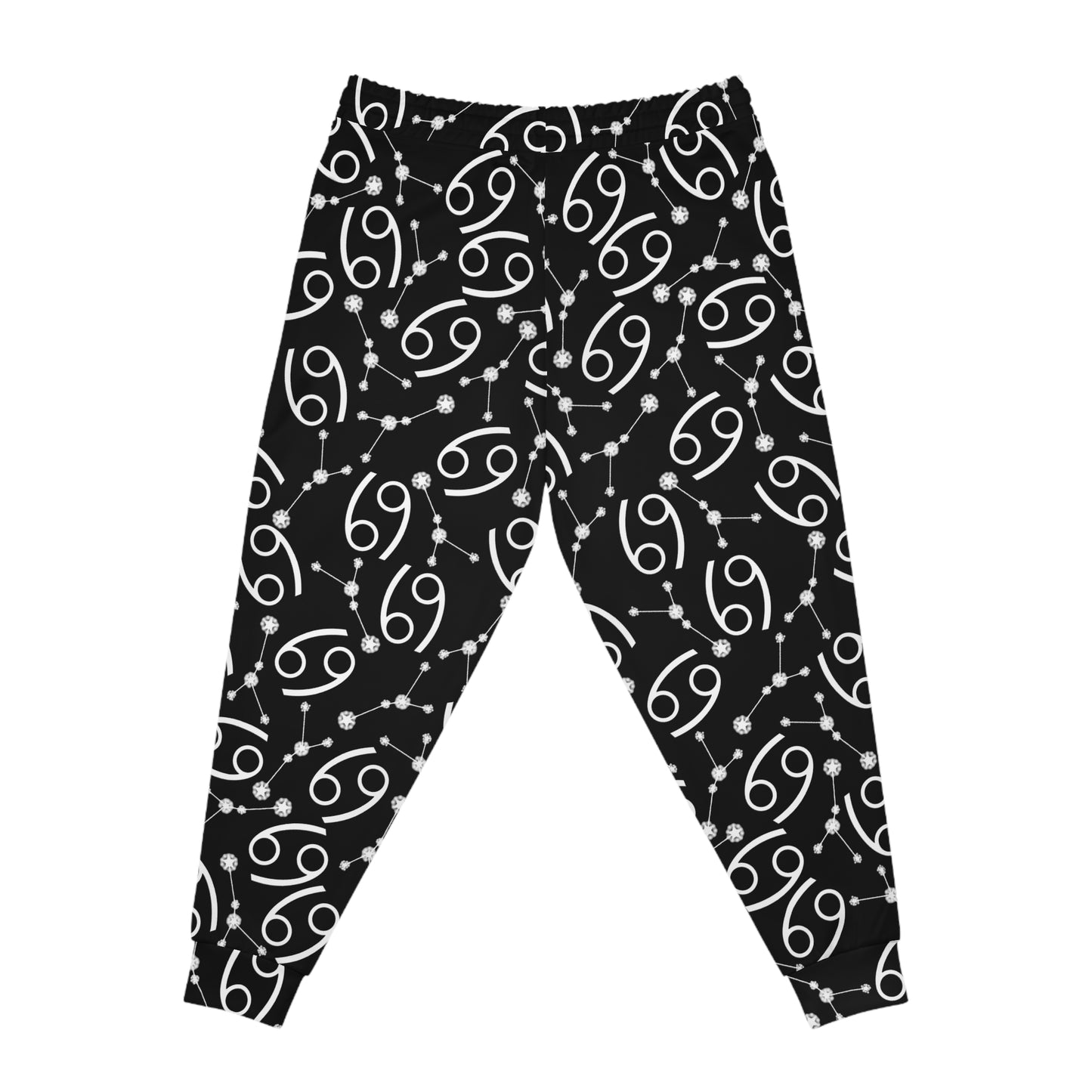 Athletic Joggers Cancer Zodiac sign (AOP)