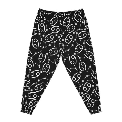 Athletic Joggers Cancer Zodiac sign (AOP)