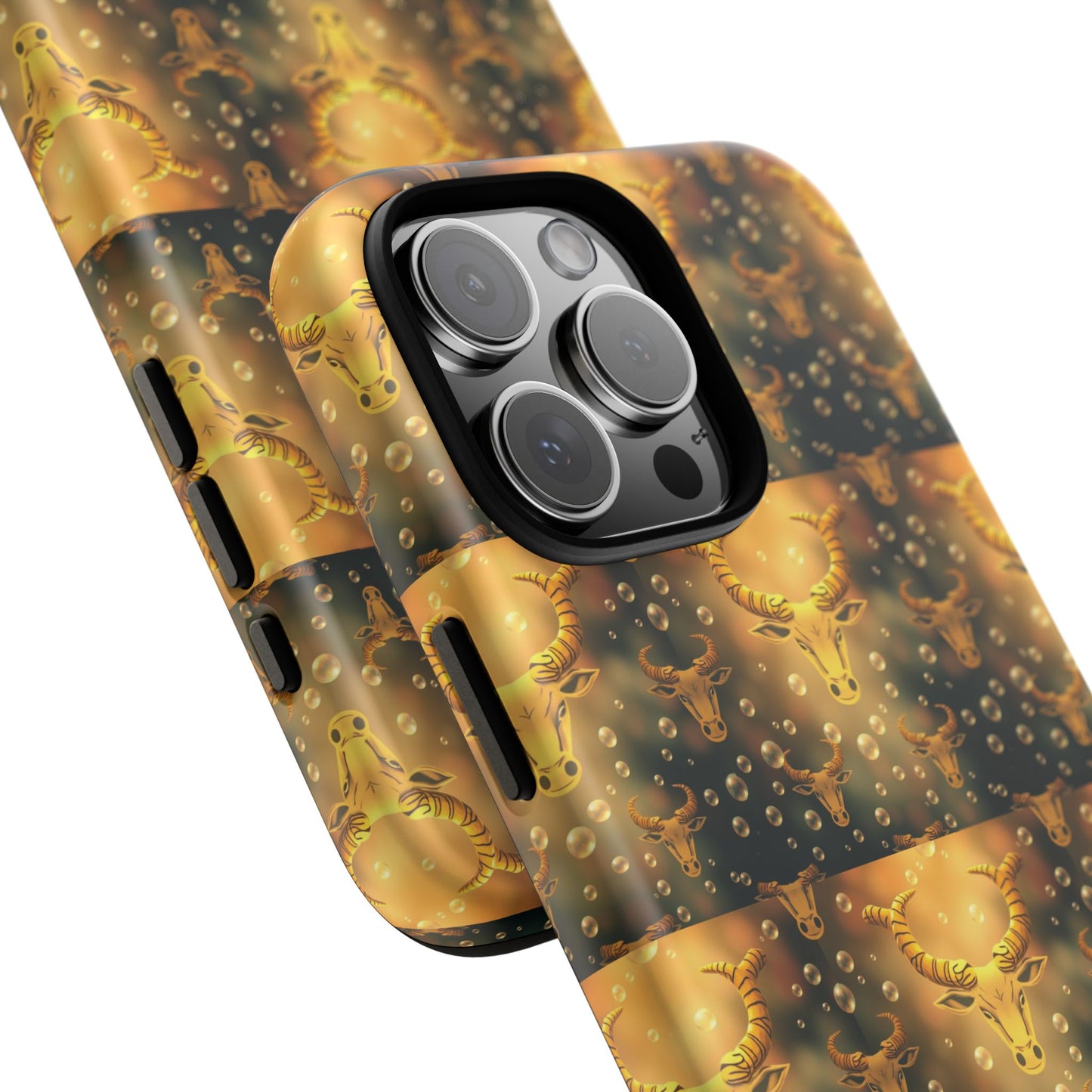 Tough Cases, Taurus, Zodiac v1, Bubble Pattern