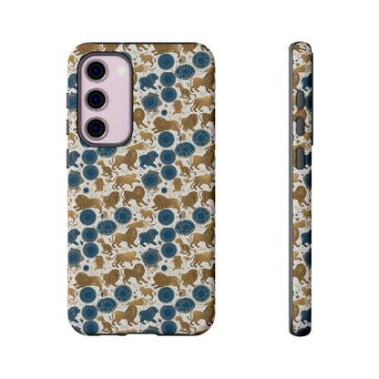 Tough Cases, Leo, Zodiac v2, Metal Pattern