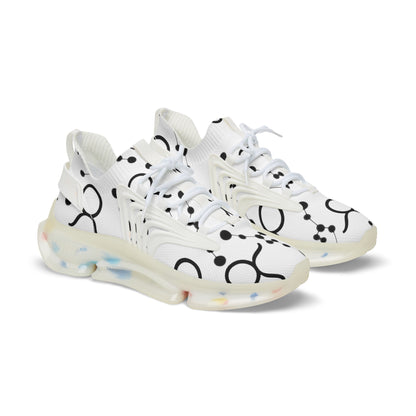 Men's Mesh Sneakers, Taurus Zodiac Sign, all over print