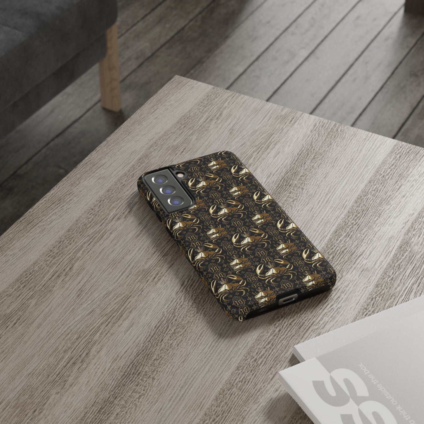 Tough Cases, Cancer, Zodiac, Metal Pattern