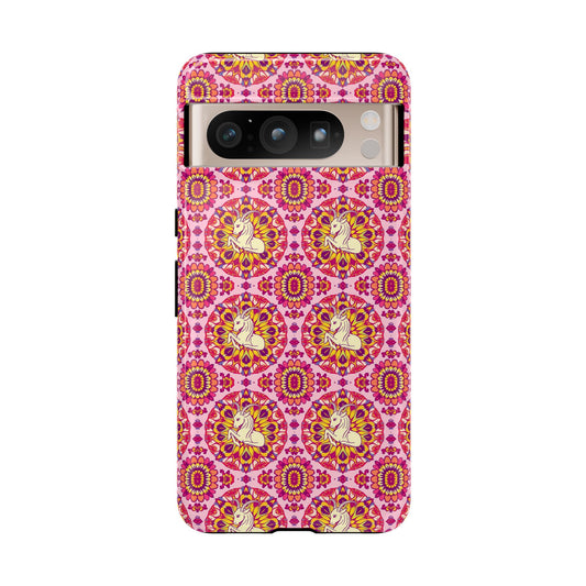 Tough Cases, Capricorn, Zodiac v4, Flower Pattern