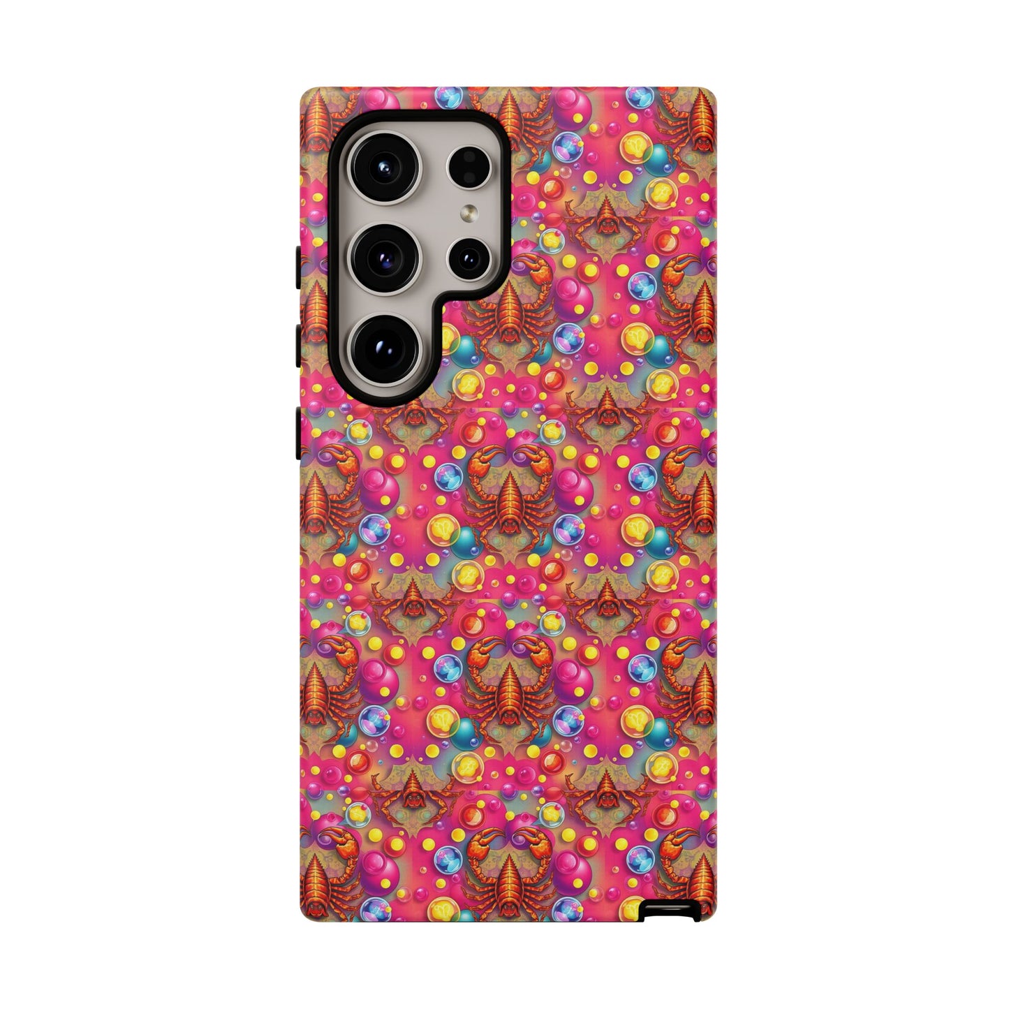 Tough Cases, Scorpio, Zodiac, Bubble Pattern