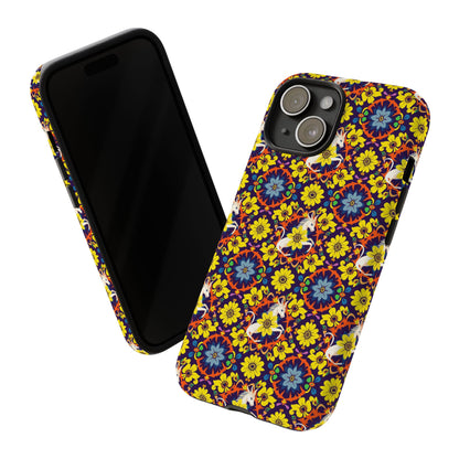 Tough Cases, Aquarius, Zodiac v3, Flower Pattern