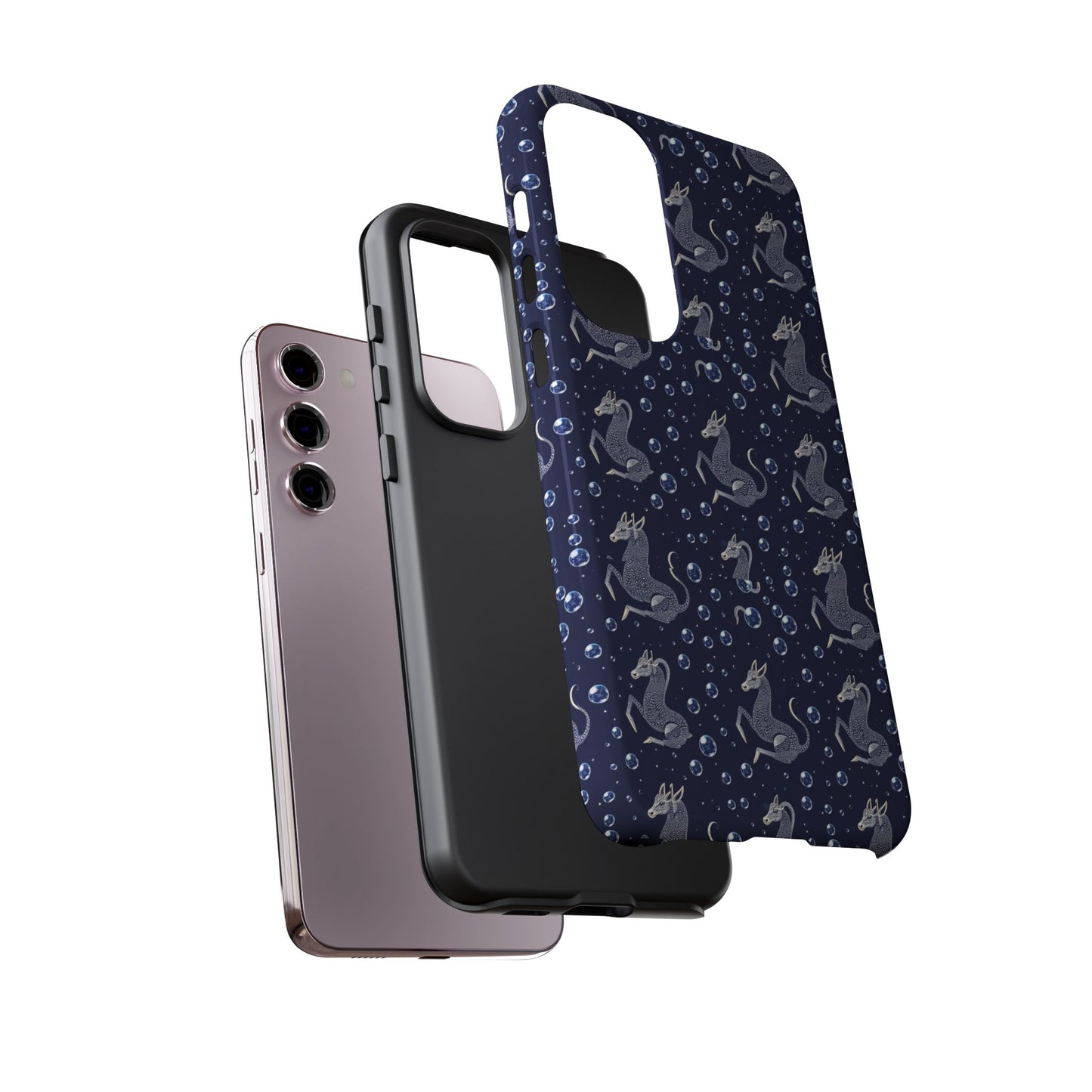 Tough Cases, Capricorn, Zodiac v2, Bubble Pattern