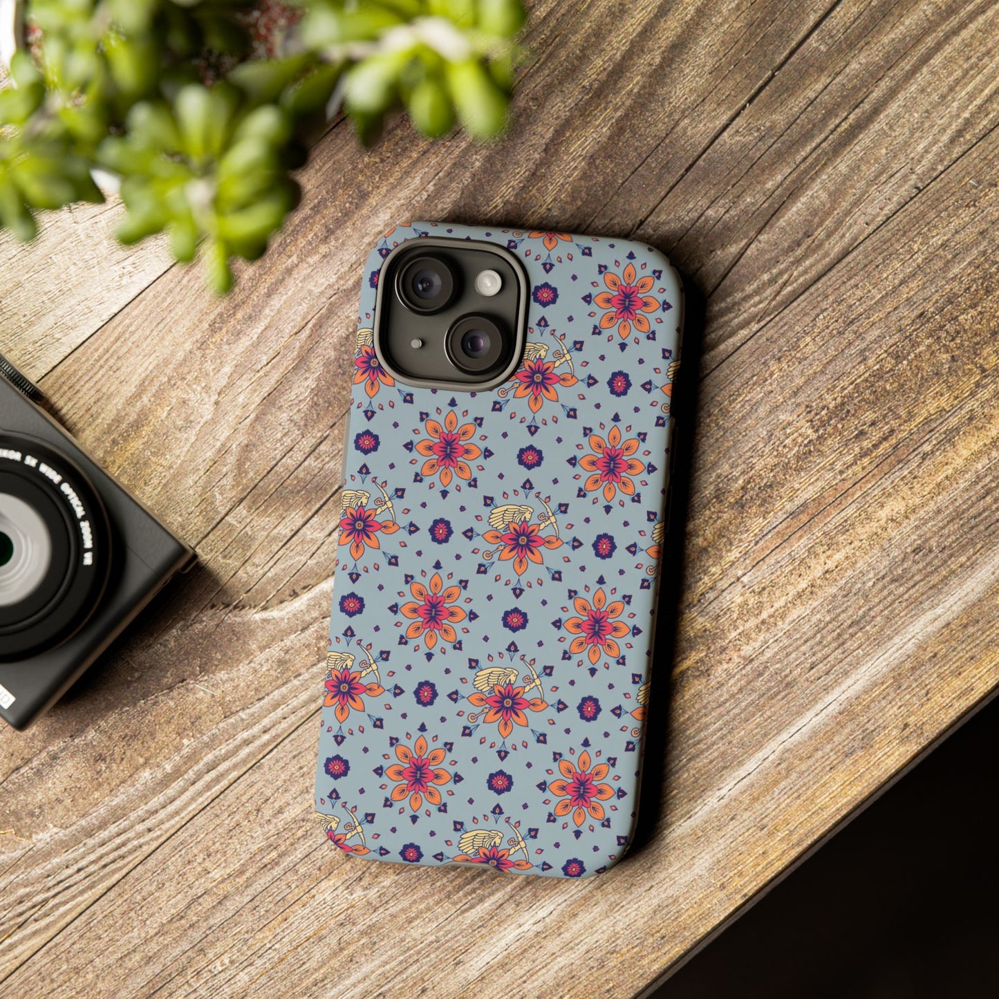 Tough Cases, Sagittarius, Zodiac v3, Flower Pattern