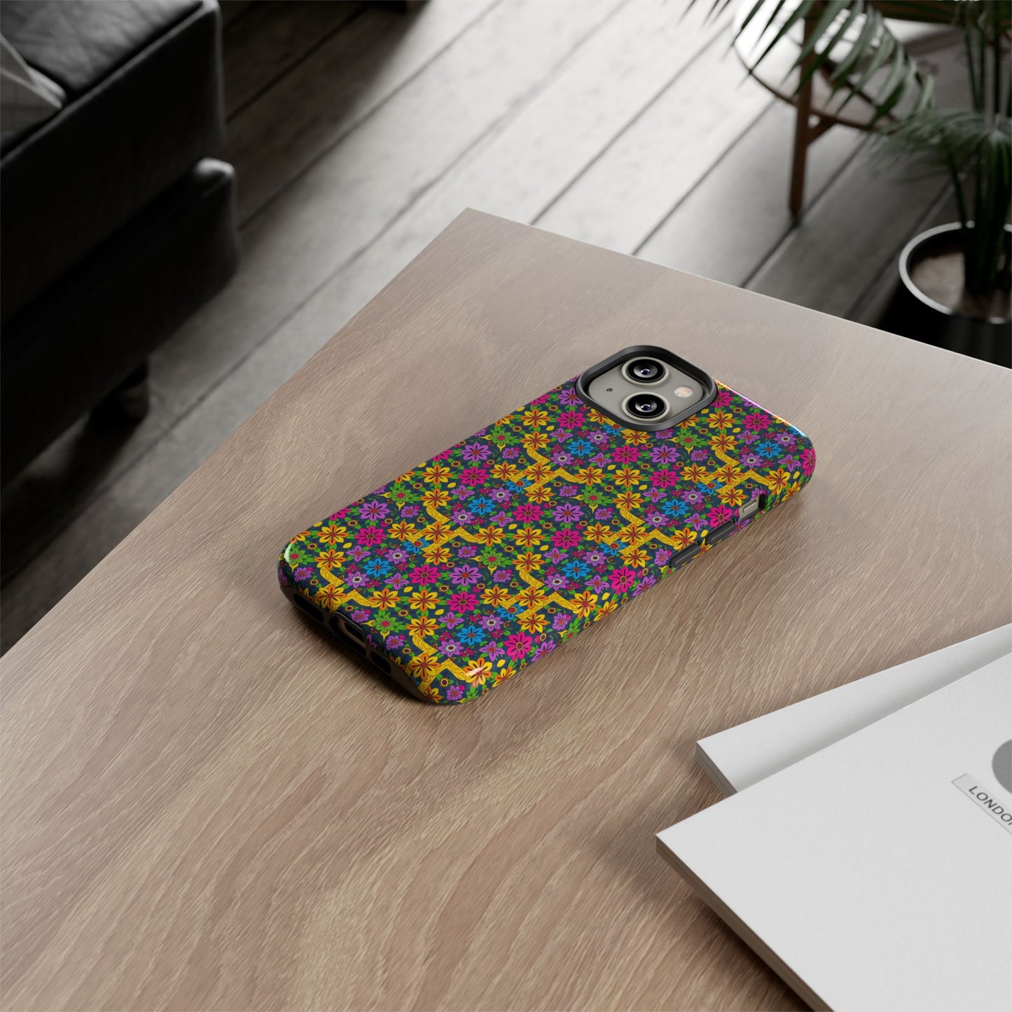 Tough Cases, Gemini, Zodiac v3, Flower Pattern