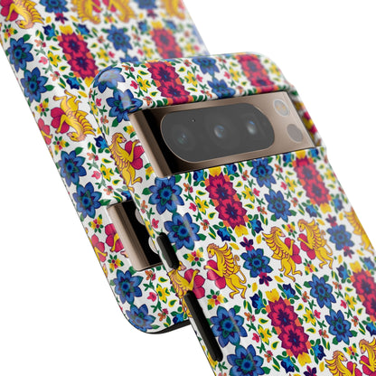 Tough Cases, Gemini, Zodiac, Flower Pattern
