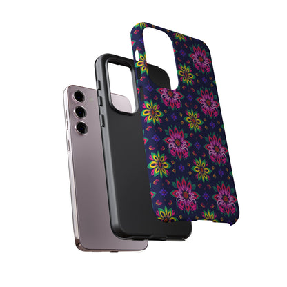 Tough Cases, Scorpio, Zodiac v4, Flower Pattern