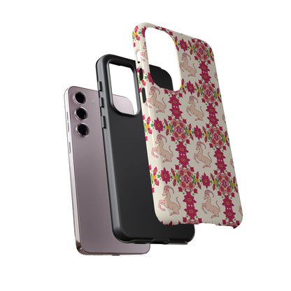 Tough Cases, Capricorn, Zodiac v3, Flower Pattern