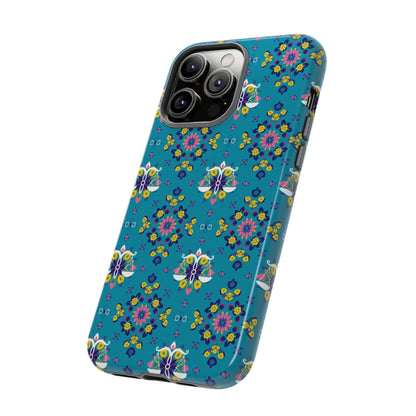 Tough Cases, Libra, Zodiac v2, Flower Pattern