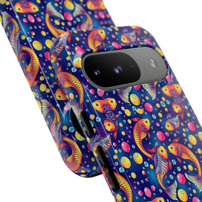 Tough Cases, Pisces, Zodiac, Bubble Pattern