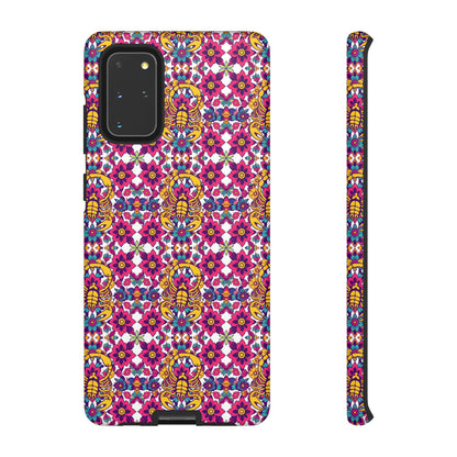 Tough Cases, Scorpio, Zodiac v2, Flower Pattern