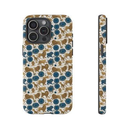 Tough Cases, Leo, Zodiac v2, Metal Pattern