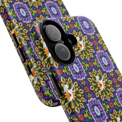 Tough Cases, Sagittarius, Zodiac v1, Flower Pattern