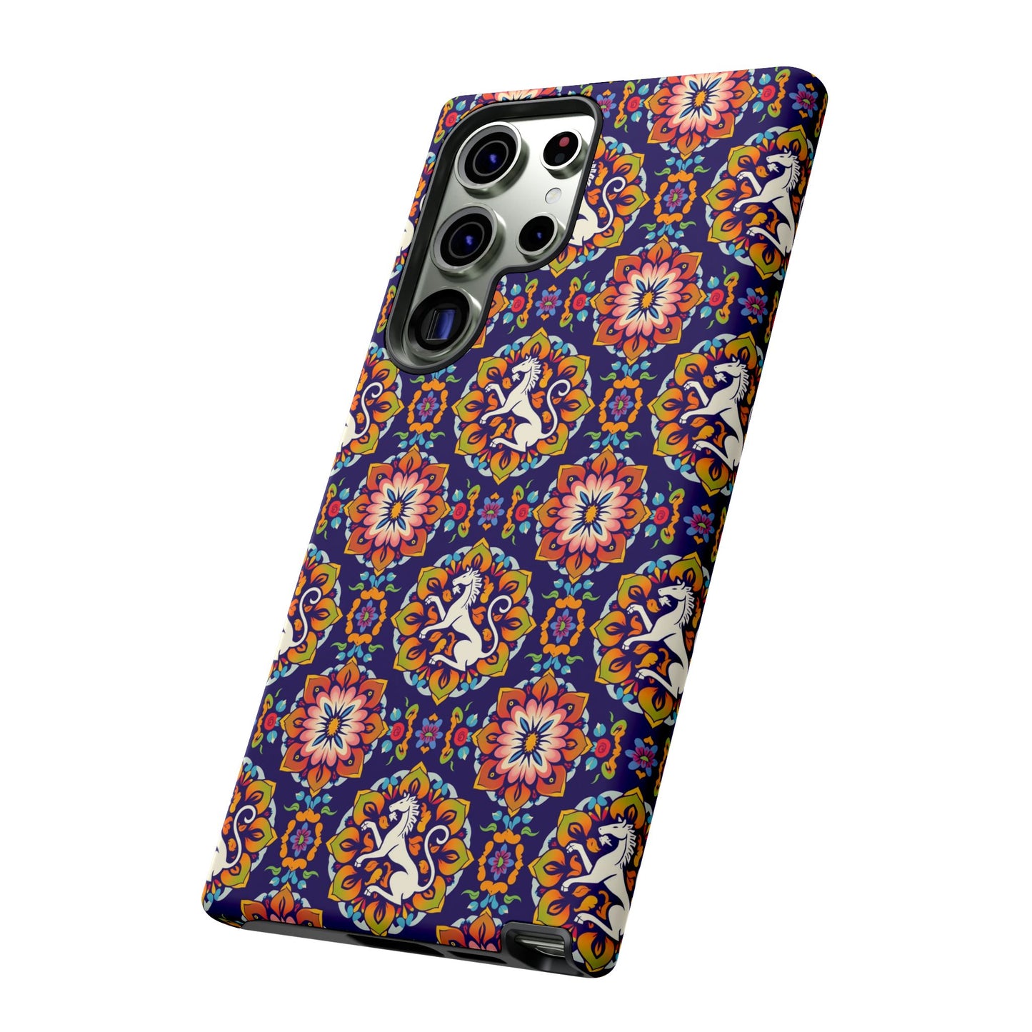 Tough Cases, Virgo, Zodiac v3, Flower Pattern