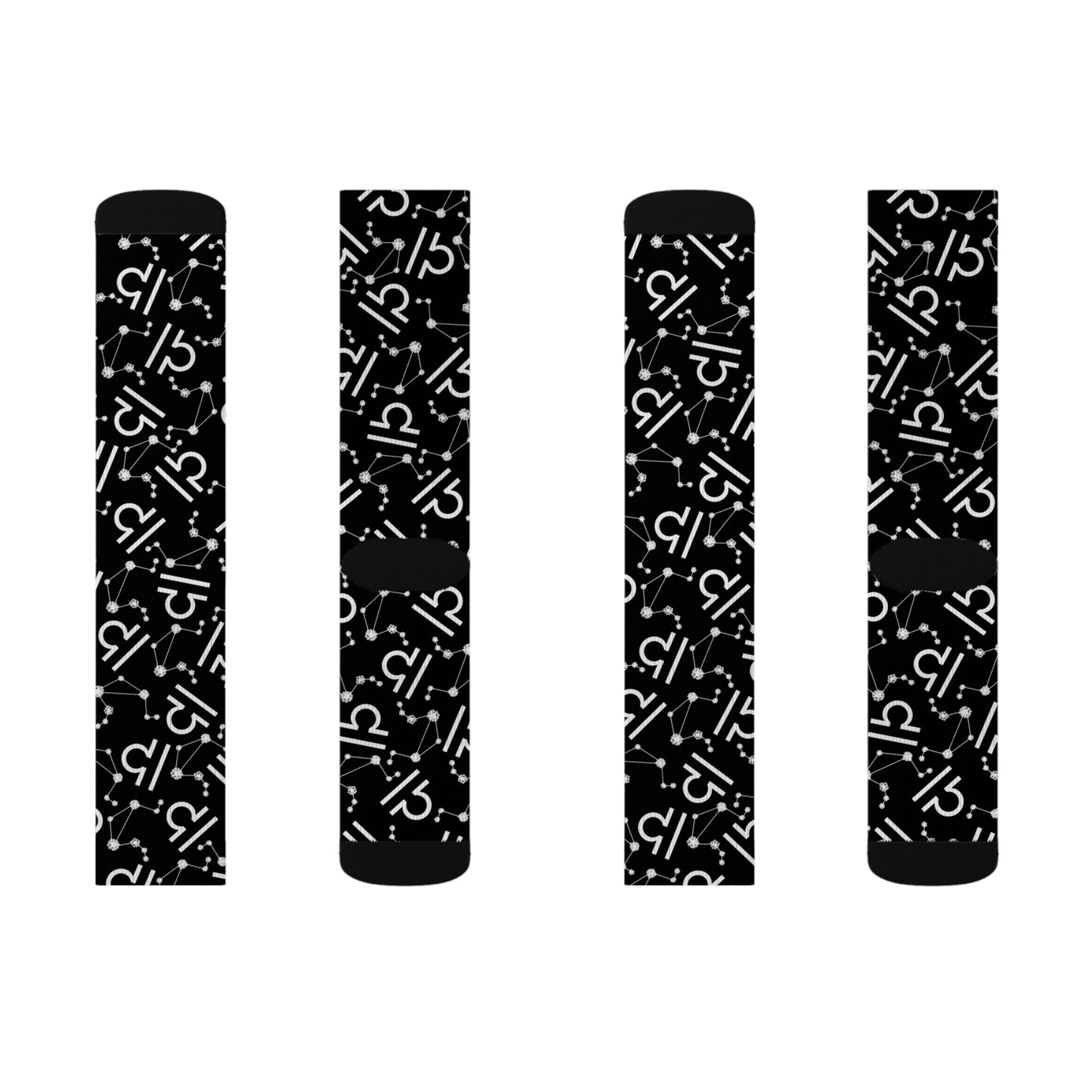 Zodiac Sublimation Socks Libra Zodiac sign