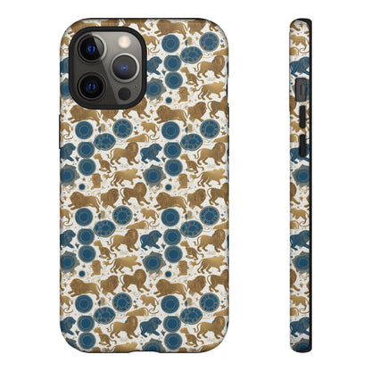 Tough Cases, Leo, Zodiac v2, Metal Pattern