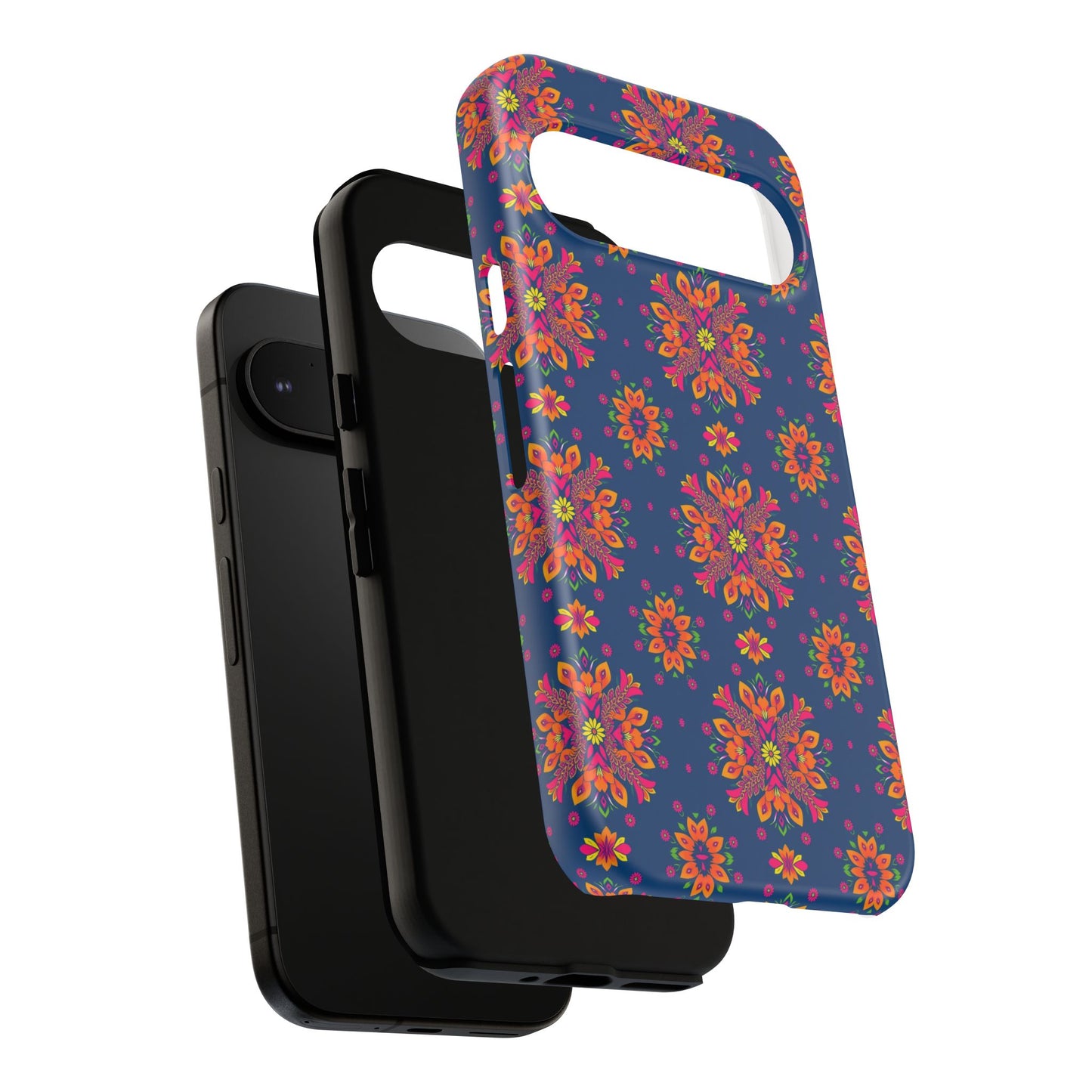 Tough Cases, Gemini, Zodiac v2, Flower Pattern