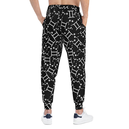 Athletic Joggers Gemini Zodiac sign (AOP)