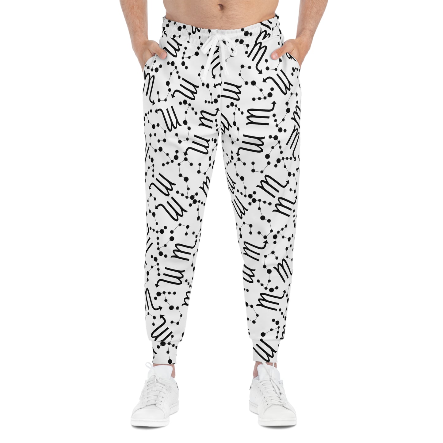 Athletic Joggers Scorpio Zodiac sign (AOP)