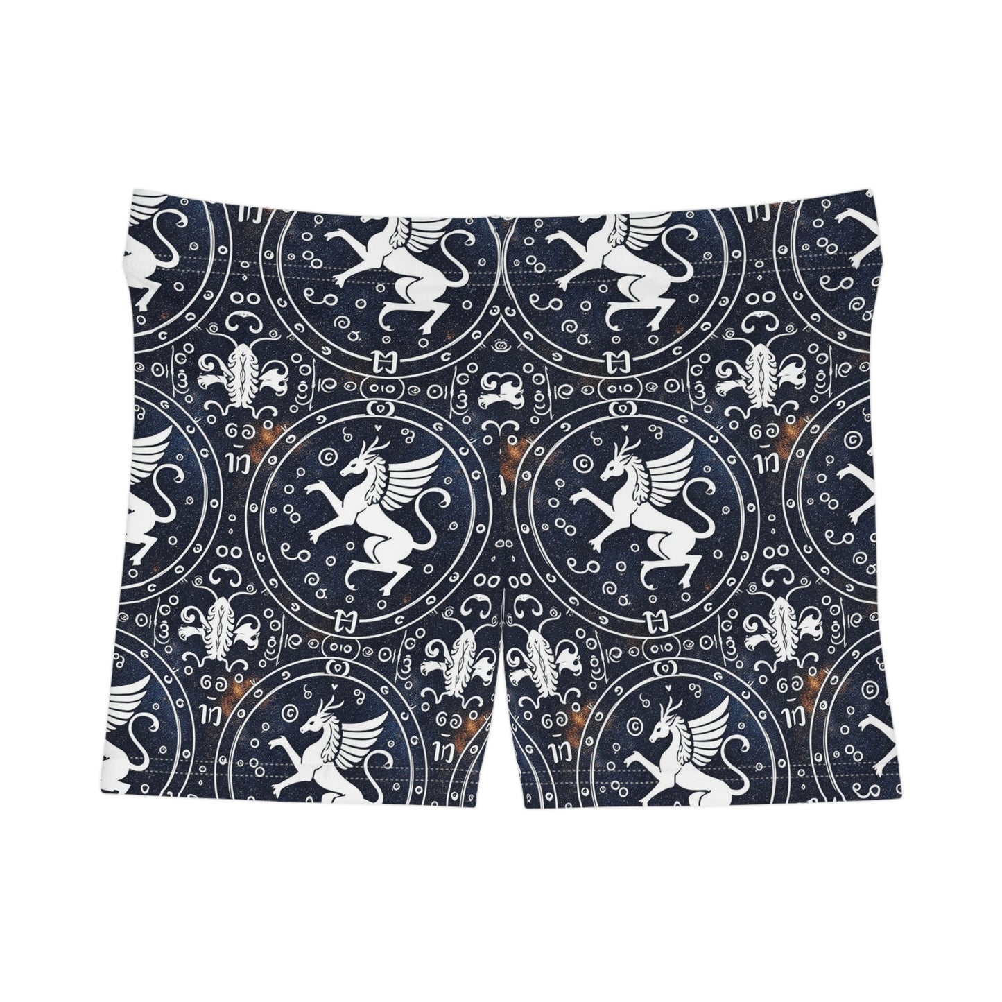 Women's Shorts, AOP, Virgo, Zodiac v1, Pattern