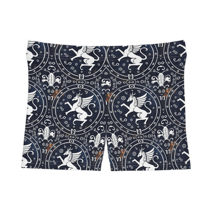 Women's Shorts, AOP, Virgo, Zodiac v1, Pattern