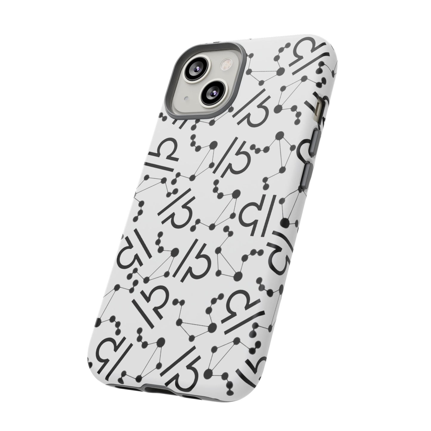 Tough Cases with the Libra Zodiac sign for iPhone, Samsung Galaxy, and Google Pixel devices