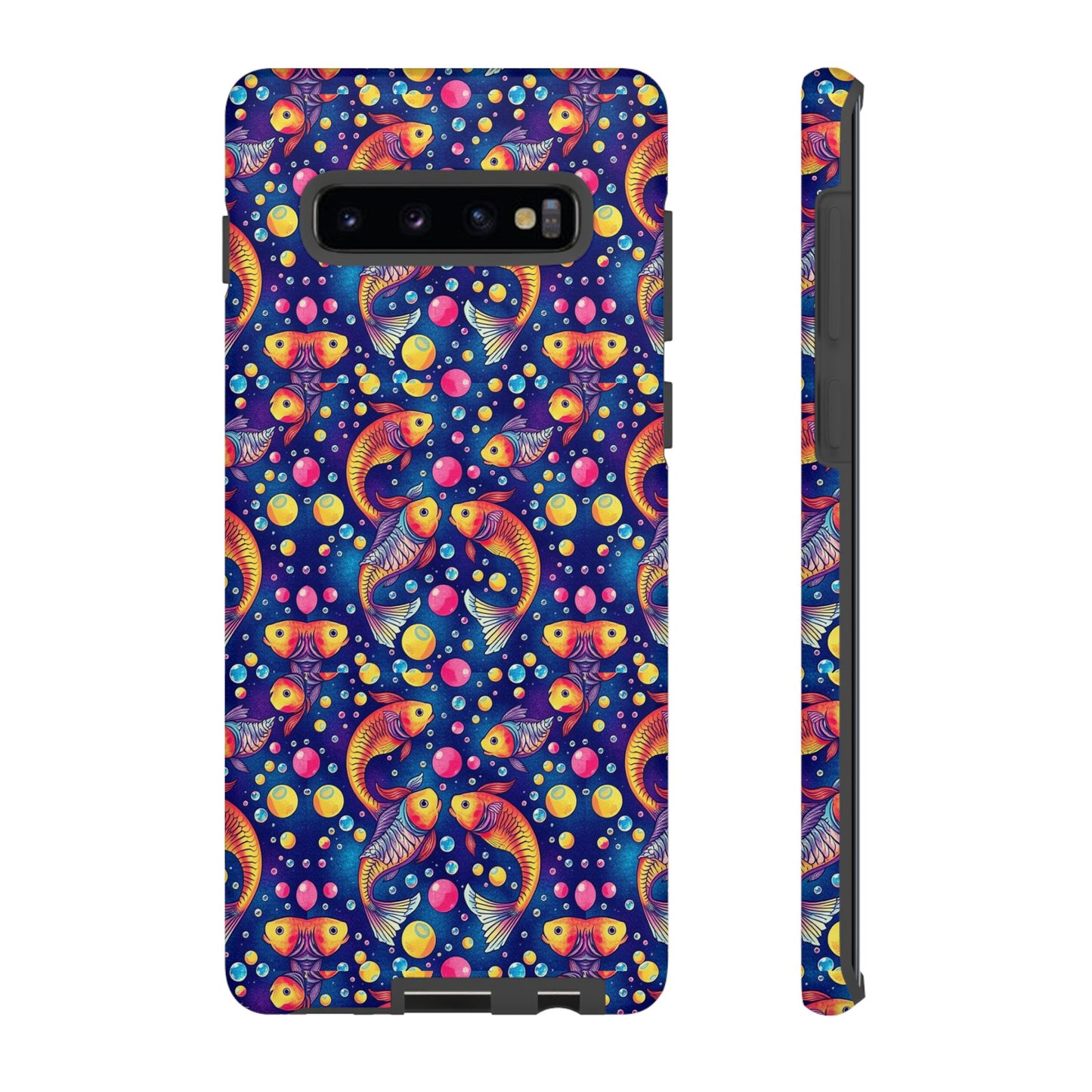 Tough Cases, Pisces, Zodiac, Bubble Pattern