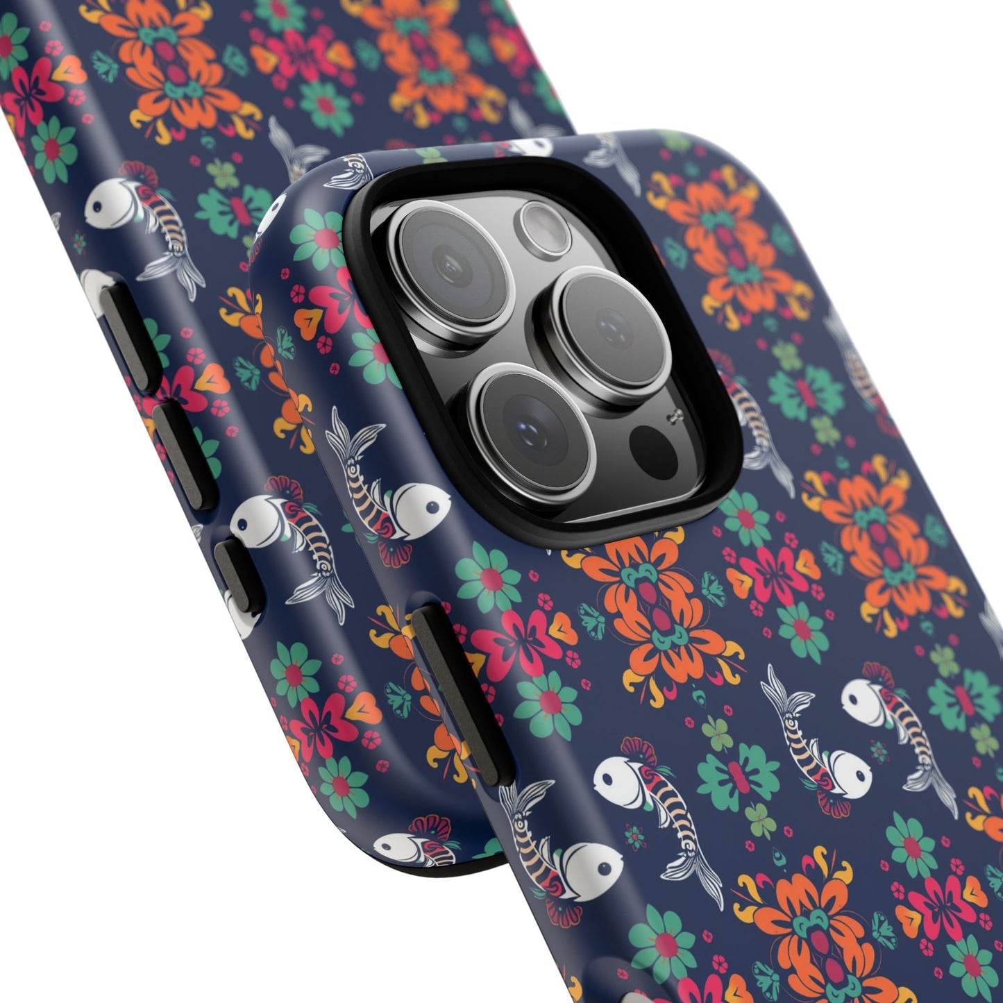 Tough Cases, Pisces, Zodiac, Flower Pattern