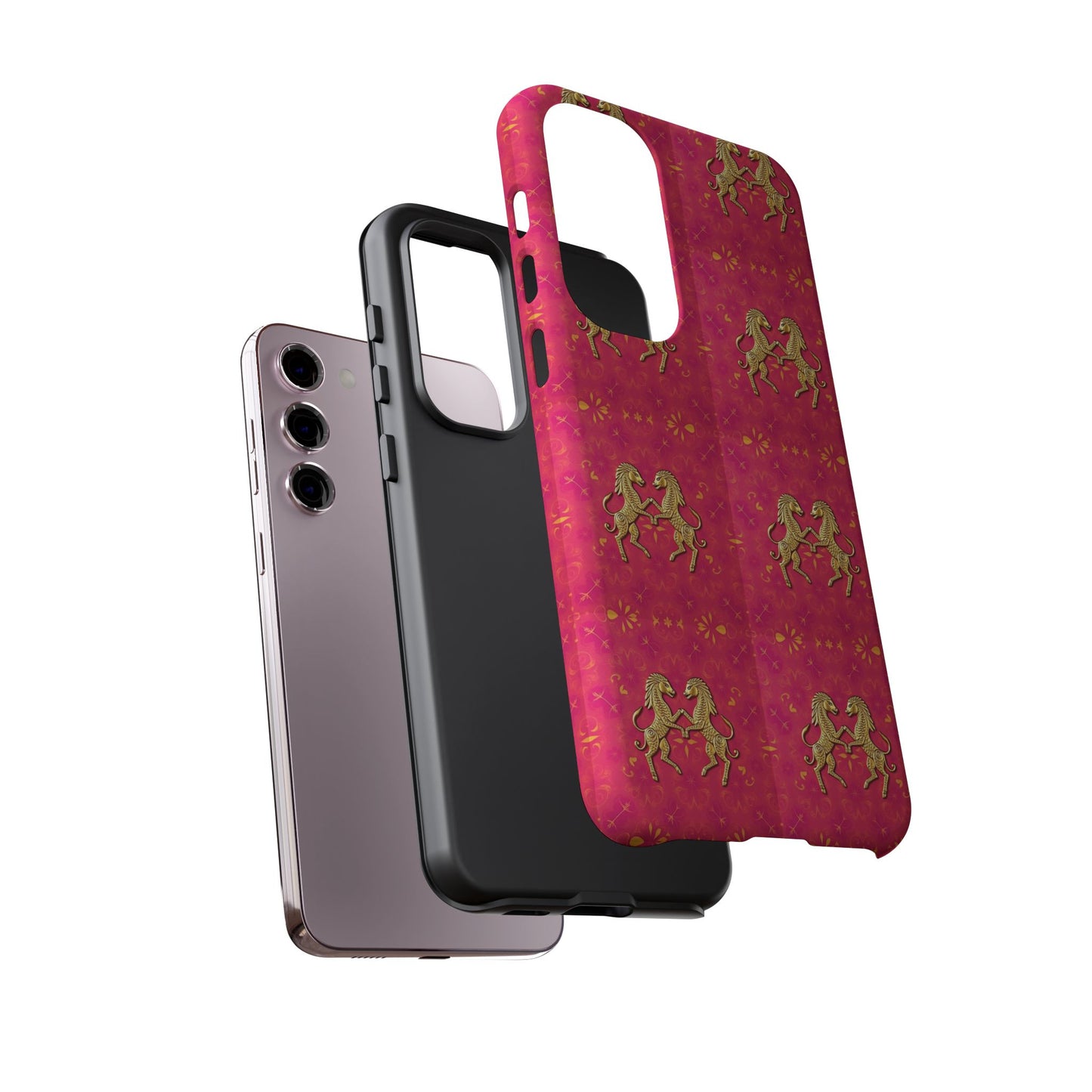 Tough Cases, Gemini, Zodiac, Metal Pattern