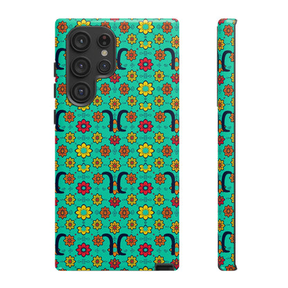 Tough Cases, Aquarius, Zodiac v2, Flower Pattern