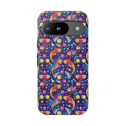 Tough Cases, Pisces, Zodiac, Bubble Pattern