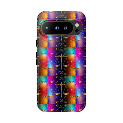 Tough Cases, Libra, Zodiac v1, Metal Pattern