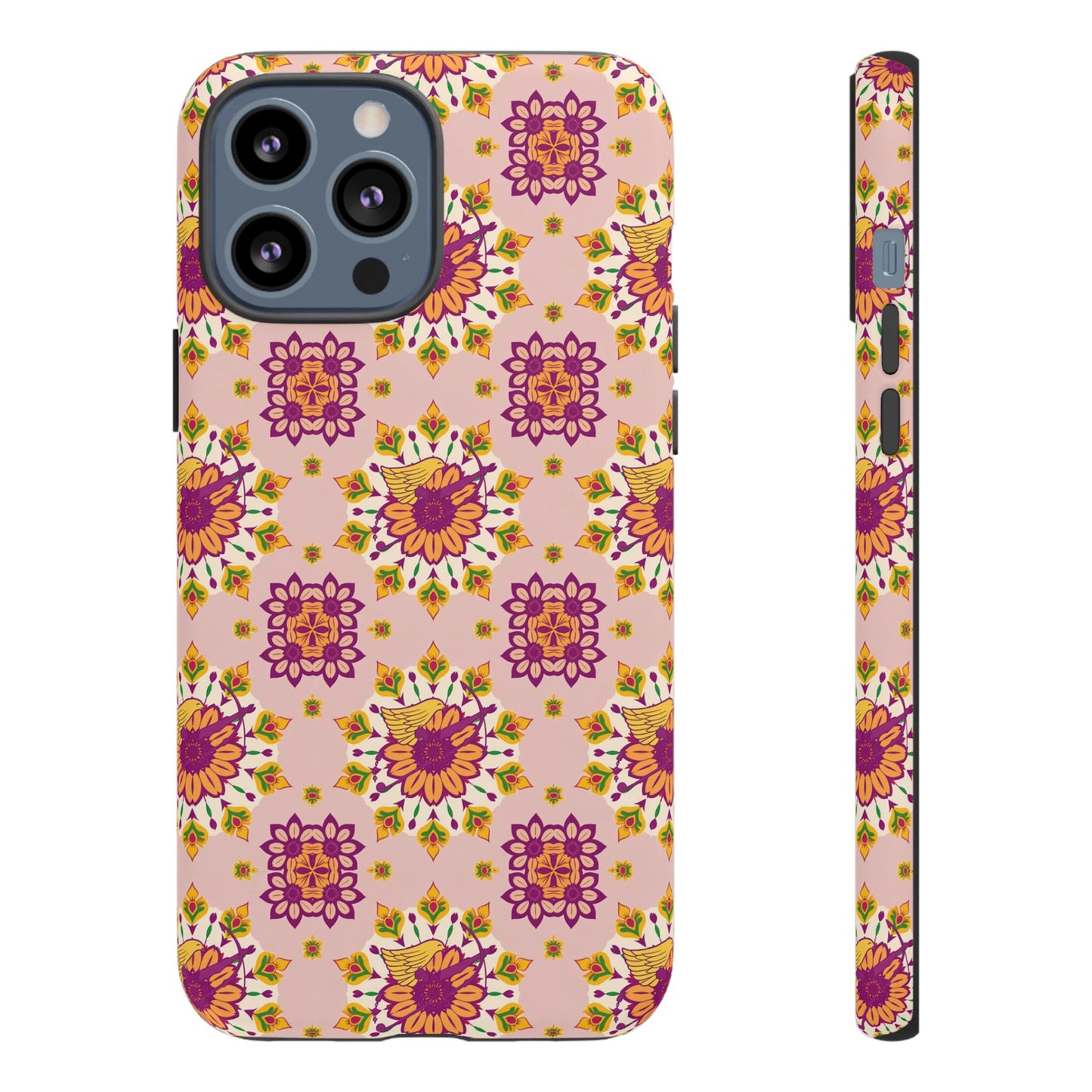 Tough Cases, Sagittarius, Zodiac v4, Flower Pattern