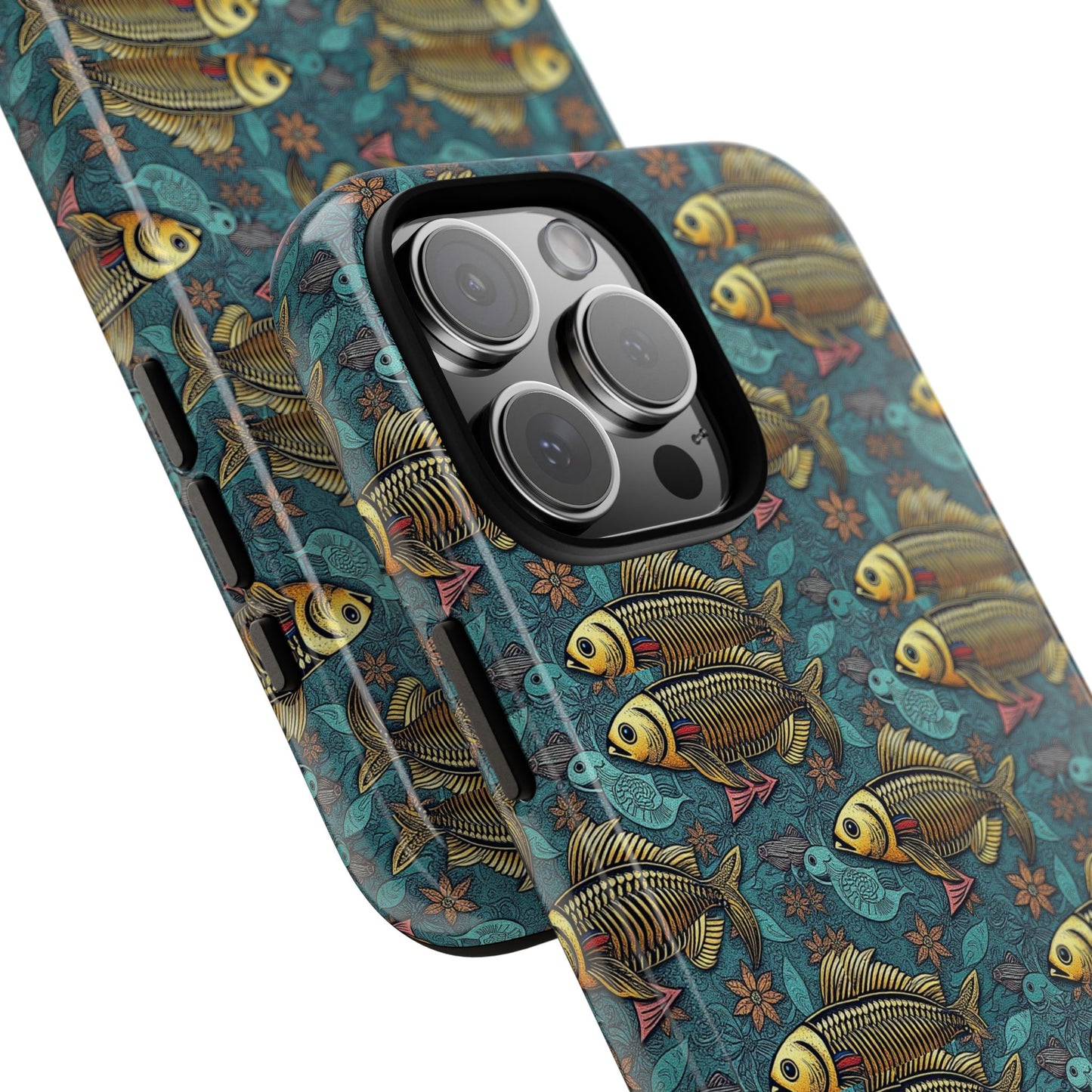Tough Cases, Pisces, Zodiac v1, Metal Pattern