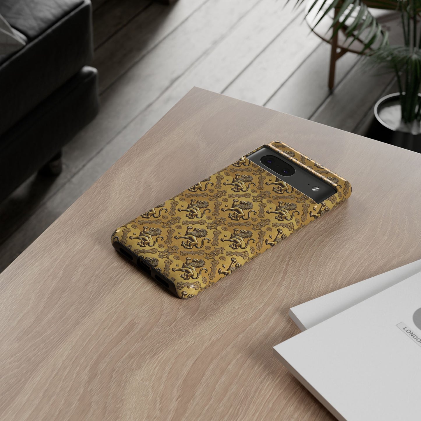 Tough Cases, Leo, Zodiac, Metal Pattern