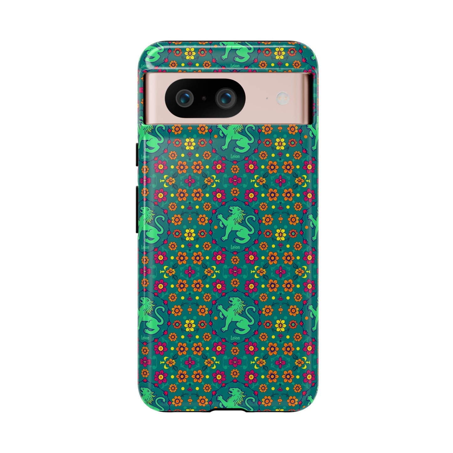 Tough Cases, Leo, Zodiac v3, Flower Pattern