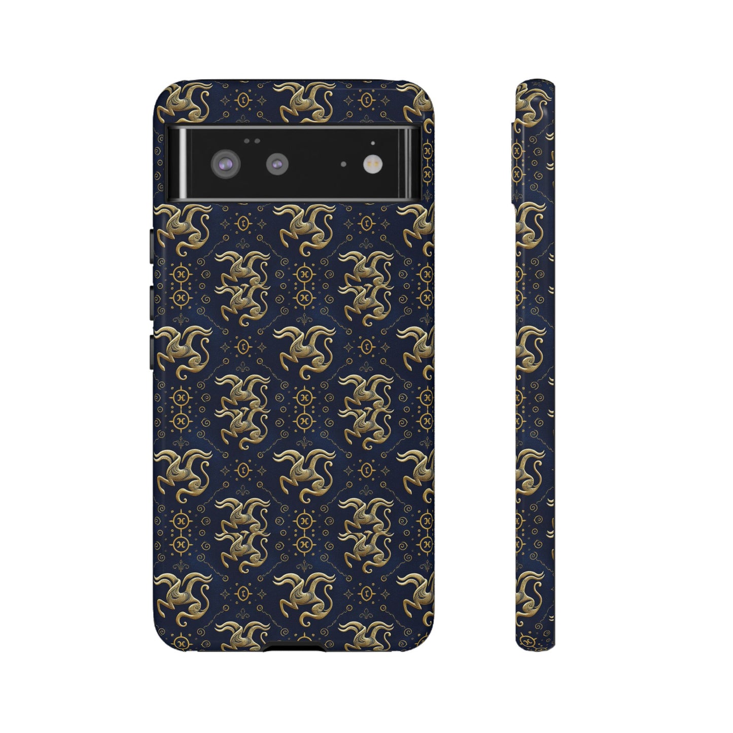 Tough Cases, Aquarius, Zodiac v2, Metal Pattern