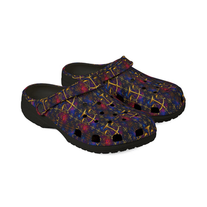 EVA Foam Rubber Shoes, (AOP), Libra, Zodiac v2, Pattern