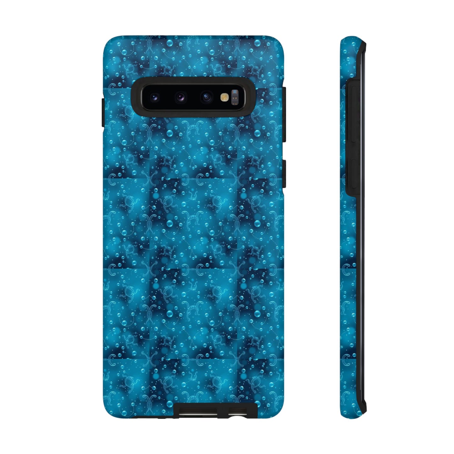 Tough Cases, Aquarius, Zodiac v3, Bubble Pattern